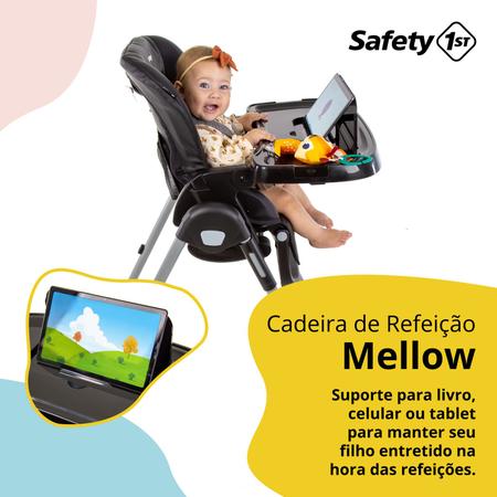 Imagem de Cadeira De Alimentação Infantil Mellow Safety 1st Black