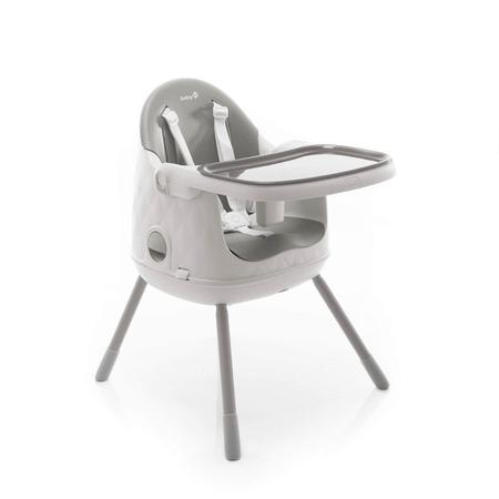 Cadeira De Alimentação Portátil Bebê Honey Cinza Maxi Baby