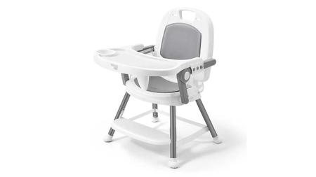 Imagem de Cadeira de Alimentação Refeição Infantil 3 em 1 Berry Alta Baixa e Assento de Elevação - Multikids