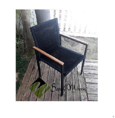 Imagem de Cadeira De Alumínio E Corda Para Área Externa Varias Cores