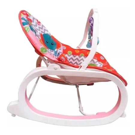 Imagem de Cadeira de Balanço P/ Pebê Color Baby Safari T9171 Até 18kg