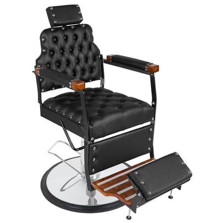 Cadeira de Barbeiro Creta Black - CC&S - Cadeira para Barbearia - Magazine  Luiza