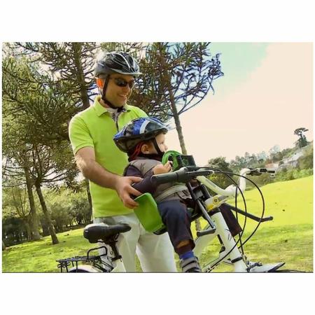 Imagem de Cadeira De Bicicleta Dianteira Frontal Cadeirinha Luxo
