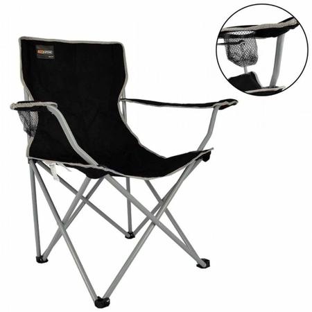 Imagem de Cadeira De Camping Dobrável Reforçada Com Porta Copo E Bolsa para Transporte Alvorada Nautika Nt