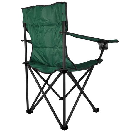 Imagem de Cadeira De Camping Piscina Pesca Dobrável Articulada + Bolsa