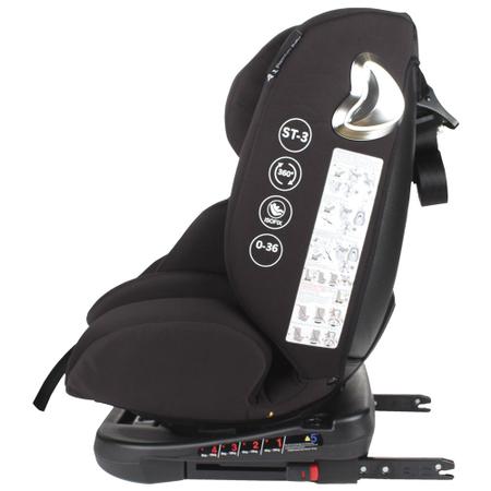 Imagem de Cadeira de Carro Infantil Safe Tour 360 Preto Premium Baby