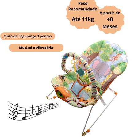Imagem de Cadeira de Descanso Musical e Vibratória  - Protek