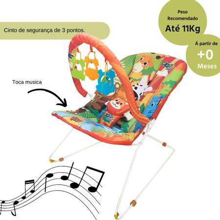 Imagem de Cadeira de Descanso Musical Savana com Mordedor - Protek