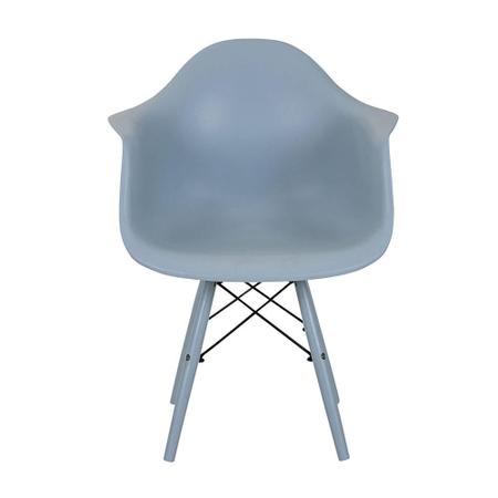 Imagem de Cadeira de Jantar Color com Braço Eiffel Eames Azul Claro