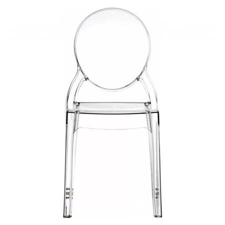 Imagem de Cadeira de Jantar Design Ghost Acrílica Transparente