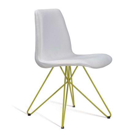 Imagem de Cadeira de Jantar Eames Butterfly Amarelo e Cru