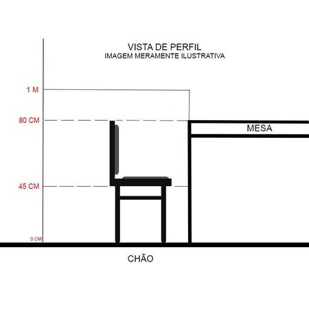 Imagem de Cadeira de Madeira Crua Com Encosto Quadrado -  Veneri  (VCTT-CR)