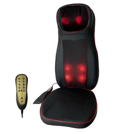 Imagem de Cadeira de Massagem Cushion  Big Shiatsu Shoulder  Car Sofa Carro Bivolt