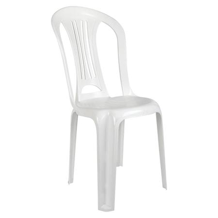 Imagem de Cadeira de Plástico Bistrô Branco Mor