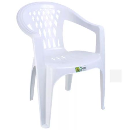 Imagem de Cadeira de Plástico Duo Bella com Braço
