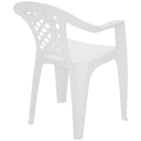 Imagem de Cadeira de Plástico Tramontina Iguape Branco