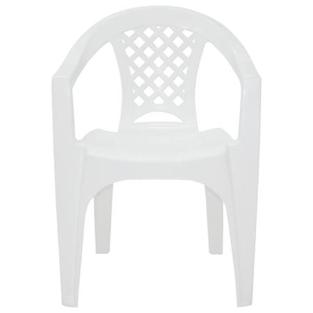 Imagem de Cadeira de Plástico Tramontina Iguape Branco