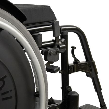Imagem de Cadeira de Rodas Dobravel MA3E 46cm Preto Ortomobil
