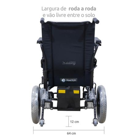 Imagem de Cadeira de Rodas Motorizada Freedom Lumina 13 - L 45cm