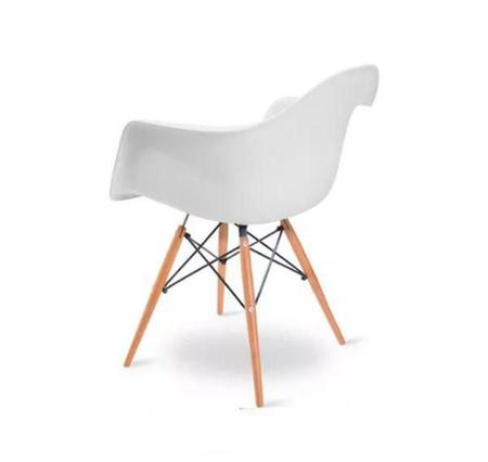 Imagem de Cadeira Decorativa Branco MK-960 - Makkon