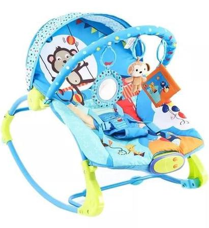 Imagem de Cadeira Descanso  para Bebê Musical Vibratória 18 Kg Circo -  Dican