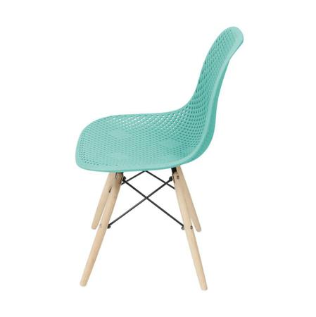 Imagem de Cadeira Eames Design Colméia Eloisa Verde