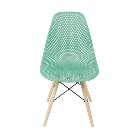 Imagem de Cadeira Eames Design Colméia Eloisa Verde