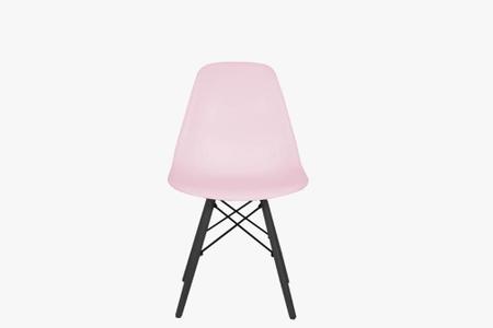 Imagem de Cadeira Eames Rosa Pés de Plástico