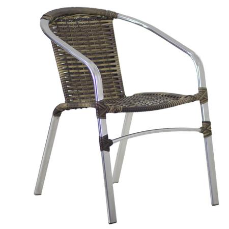 Imagem de Cadeira Floripa em Alumínio Varanda, Jardim e Churrasqueira Trama Original