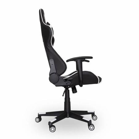 Imagem de Cadeira Gamer Ajustável e Reclinável Prime-X 2D Dazz Preto/Branco até 250Kg