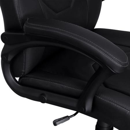 Cadeira Gamer de Escritório Preto Giratória 360 V6 Turbo Mad com