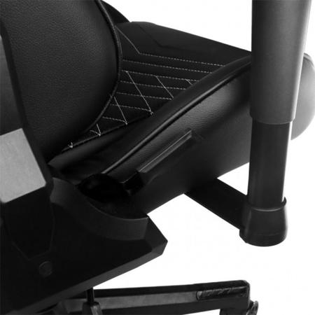 Imagem de Cadeira Gamer Escritório Inteira Preta Comet CGC10P de Alta Qualidade Com Ergonomia Ajustável + Apoio Lombar e de Braços