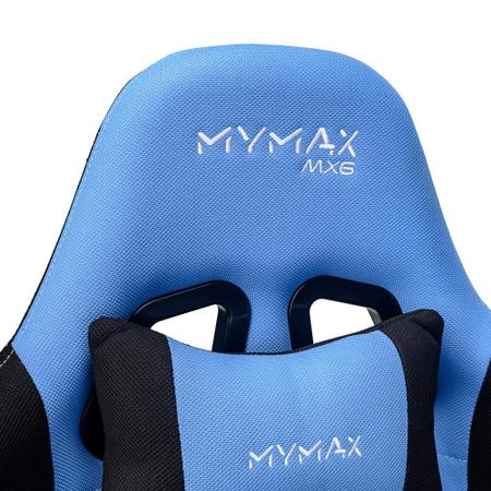 Imagem de Cadeira Gamer MX6 Giratoria Azul/Preto - MYMAX