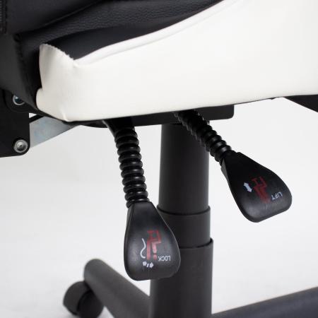 Cadeira gamer reclinável Quest Healer preto/branco - Cadeira Gamer -  Magazine Luiza