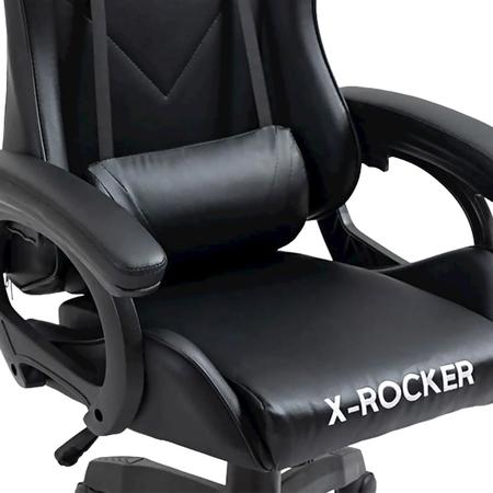 Imagem de Cadeira Gamer X-Rocker Em Corino Encosto Regulável Dazz