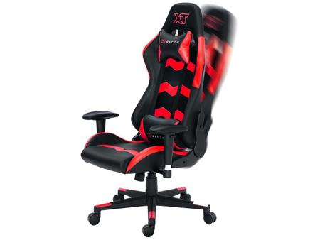 Imagem de Cadeira Gamer XT Racer Reclinável Preta e Vermelha Speed Series XTS140