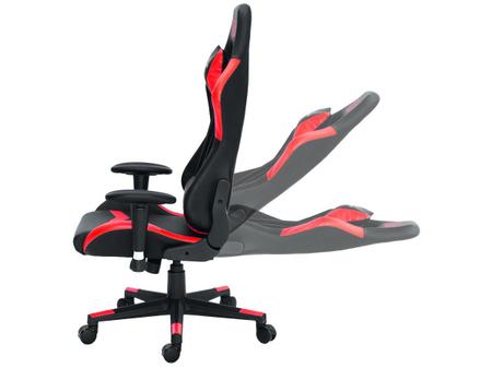 Cadeira Gamer XT Racer, Reclinável, Preto e Vermelha, Speed Series -  XTS140XT RacerXTS140