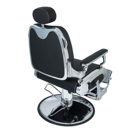 Cadeira Hidráulica Reclinável Barbeiro Salão Pelegrin PEL-002A Preto -  CHINA LINK - Compre Direto do Importador