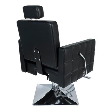 Cadeira de Barbeiro Hidráulica Reclinável Pelegrin PEL-1039 em