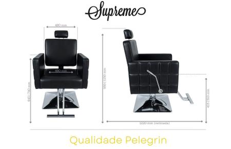 Cadeira Barbeiro Reclinável Hidráulica Cabelereiro - HATTEN - Cadeira para  Barbearia - Magazine Luiza