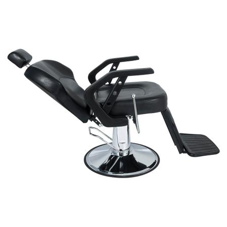 Cadeira de Barbeiro Reclinável Pelegrin Pel-038a : : Beleza