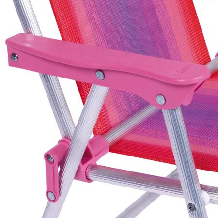 Imagem de Cadeira Infantil Alta Alumínio Rosa