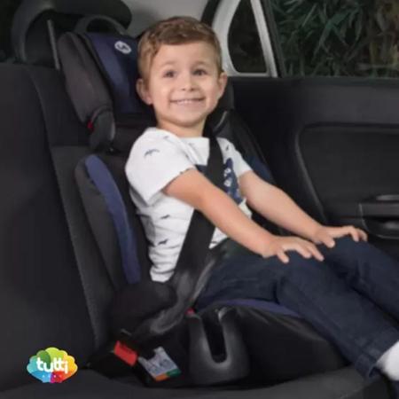 Imagem de Cadeira Infantil de Carro Cadeirinha, Para Bebê e Criança - Tutti Baby Cinza