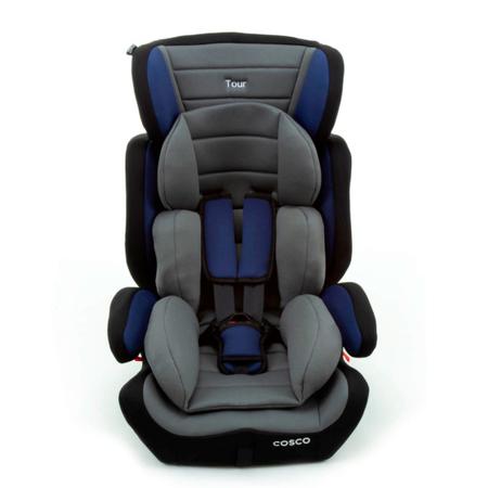 Imagem de Cadeira Infantil Para Carro Cosco Tour Cinza C/Azul Até 36kg