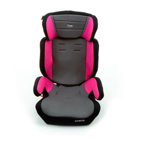Imagem de Cadeira Infantil Para Carro Cosco Tour Cinza C/Rosa Até 36kg