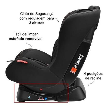 Cadeira Infantil para Auto Reclinável e Com Cinto - Ri Happy