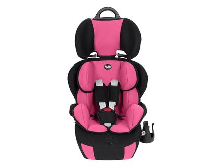 Imagem de Cadeira Infantil para Carro Versati Rosa + Garrafinha Infantil Inox 400 ml