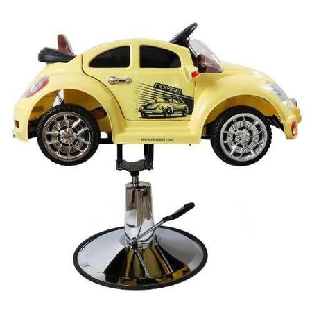 Cadeira para Salão de Beleza Infantil - kids - Fusca com musica em