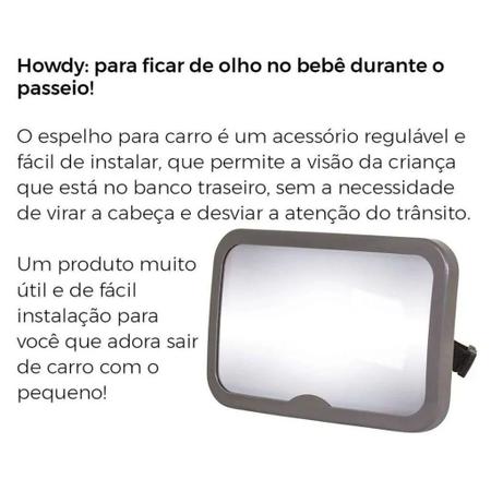 Imagem de Cadeira Para Auto Avanti 360 Preto Grafite Com Espelho