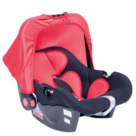 Imagem de Cadeira Para Carro Bebe Conforto Suporte Elevação Styll - PRETO/VERMELHO
